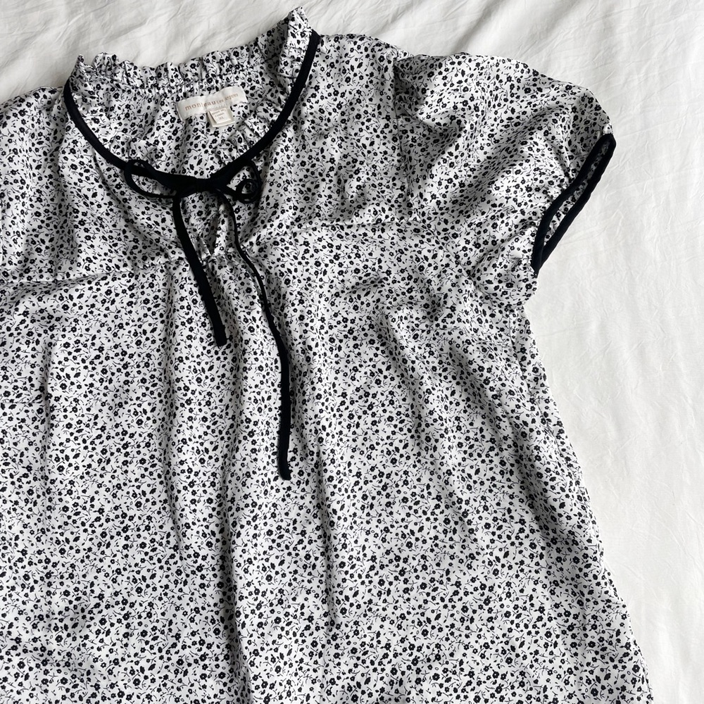 B&W blouse!! - Picture 4 of 6